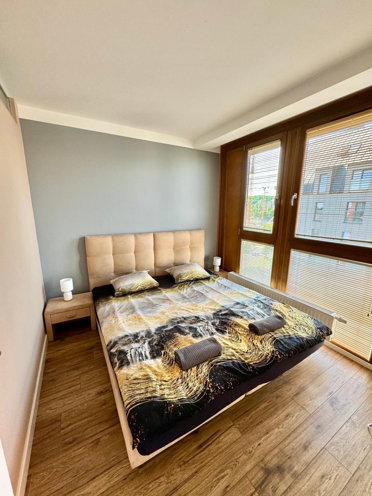 3-Rooms Apartment With Balcony By The Oldtown Gdańsk Buitenkant foto