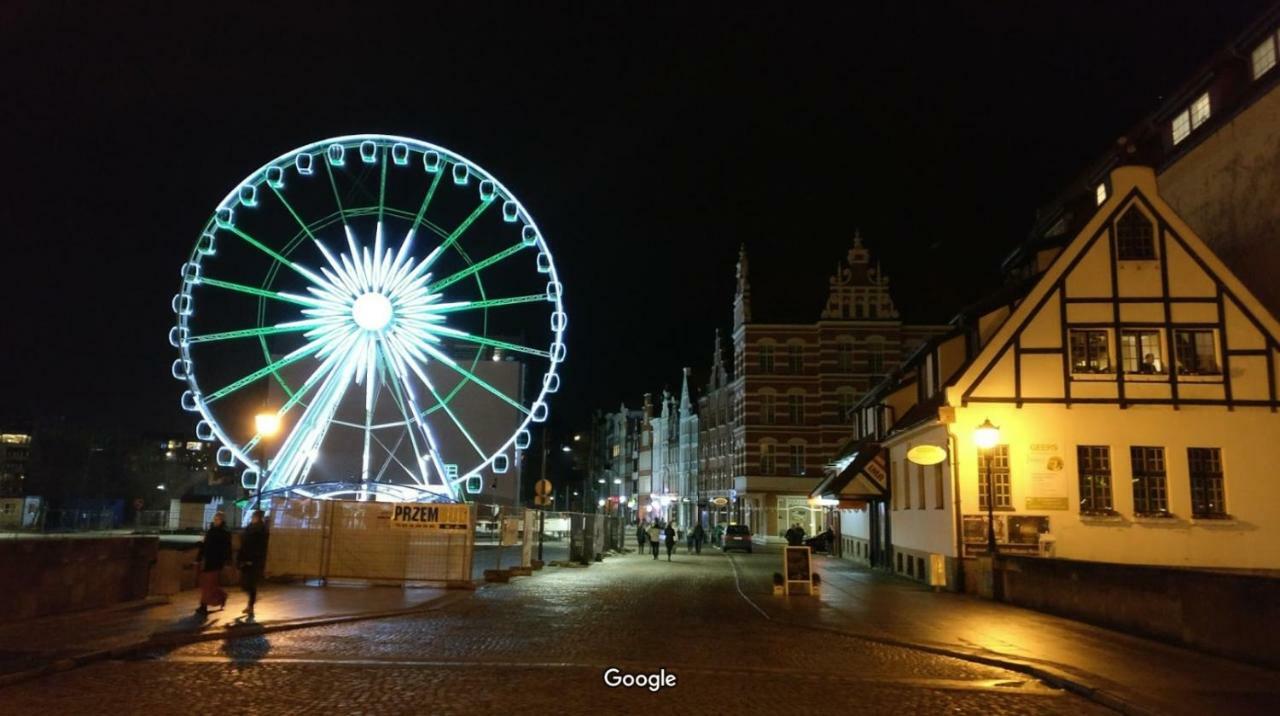 3-Rooms Apartment With Balcony By The Oldtown Gdańsk Buitenkant foto