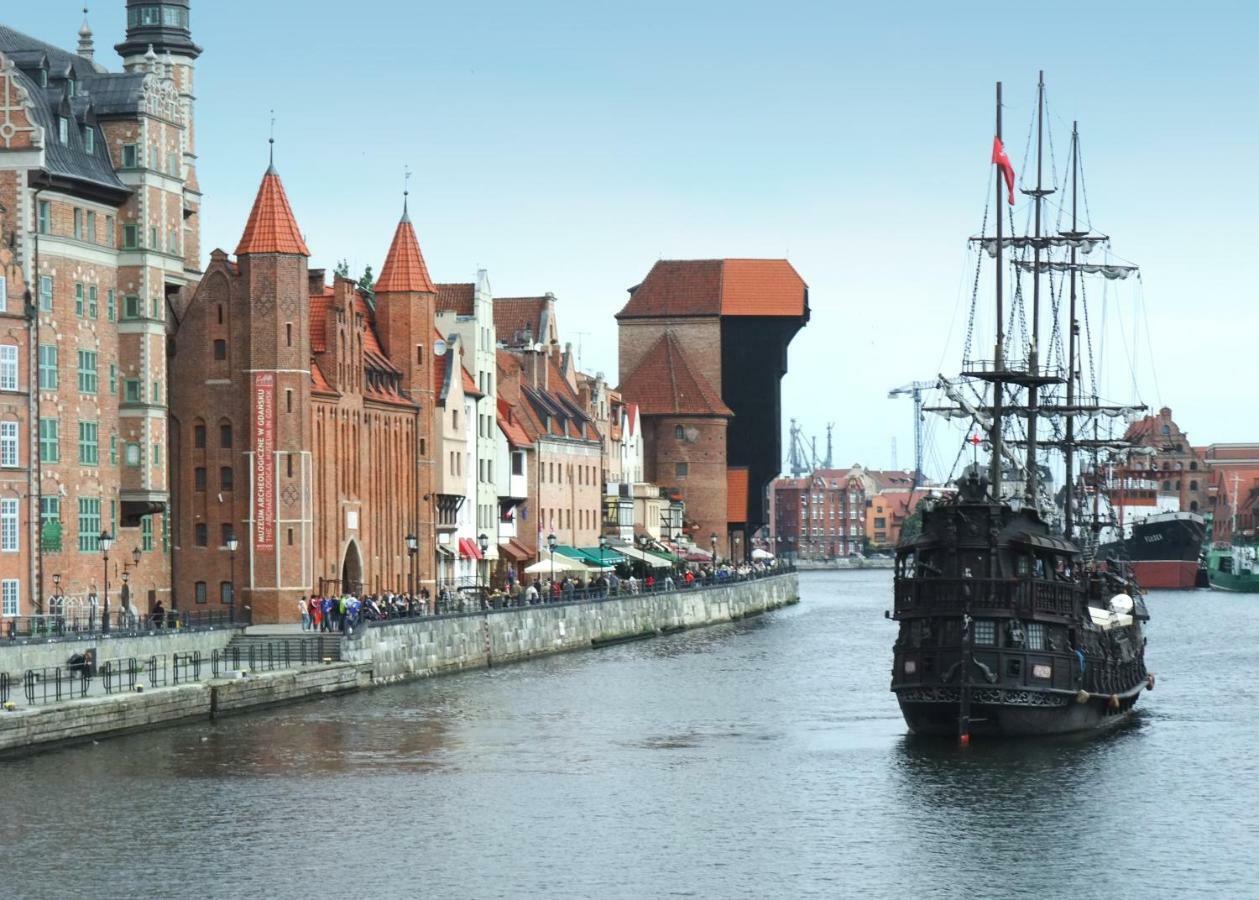 3-Rooms Apartment With Balcony By The Oldtown Gdańsk Buitenkant foto