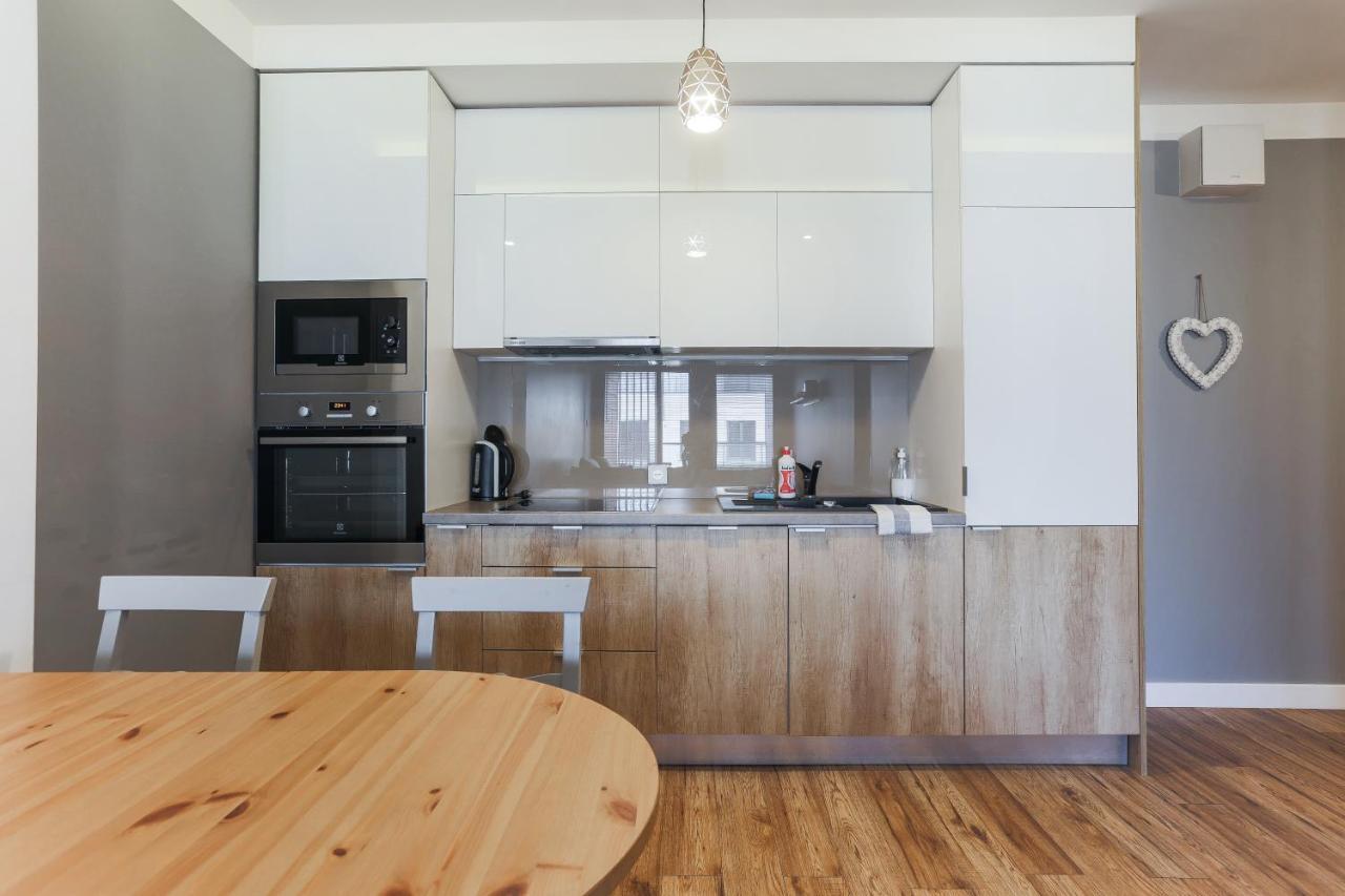 3-Rooms Apartment With Balcony By The Oldtown Gdańsk Buitenkant foto